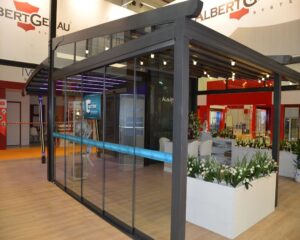 pergola tente montajı